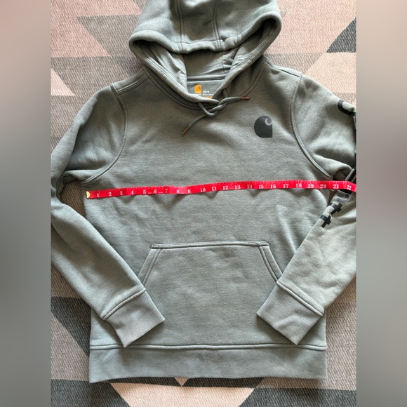 Carhartt hoodie - Green, Women’s S - Picture 2 of 5